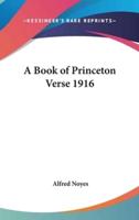 A Book of Princeton Verse 1916