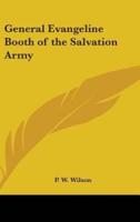 General Evangeline Booth of the Salvation Army