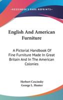 English And American Furniture