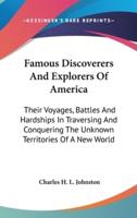 Famous Discoverers And Explorers Of America