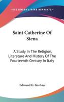 Saint Catherine Of Siena