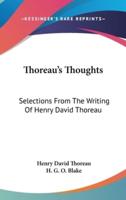 Thoreau's Thoughts