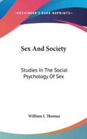 Sex And Society