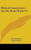 Biblical Commentary on the Book of Job V1