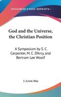 God and the Universe, the Christian Position