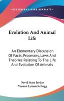 Evolution And Animal Life