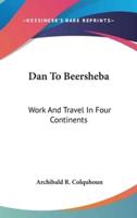 Dan To Beersheba