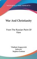 War And Christianity