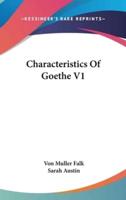 Characteristics Of Goethe V1