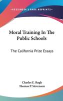 Moral Training In The Public Schools