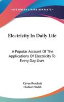 Electricity In Daily Life