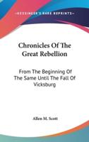 Chronicles Of The Great Rebellion