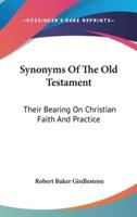 Synonyms Of The Old Testament