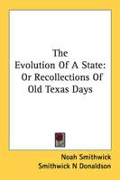 The Evolution of a State