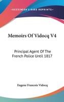 Memoirs Of Vidocq V4
