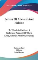 Letters Of Abelard And Heloise