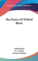 The Poetry Of Wilfrid Blunt