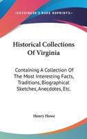Historical Collections Of Virginia