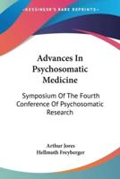 Advances In Psychosomatic Medicine