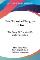 Two Thousand Tongues To Go