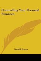 Controlling Your Personal Finances