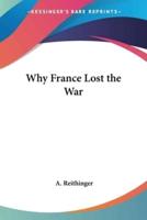 Why France Lost the War