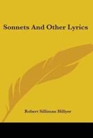 Sonnets And Other Lyrics