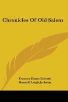 Chronicles of Old Salem