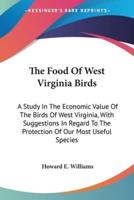 The Food Of West Virginia Birds