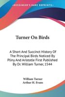 Turner On Birds