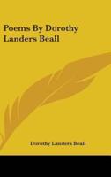 Poems By Dorothy Landers Beall