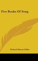 Five Books Of Song