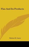 Flax And Its Products