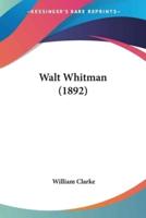 Walt Whitman (1892)