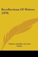 Recollections Of Writers (1878)