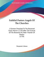 Faithful Pastors Angels Of The Churches