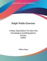 Ralph Waldo Emerson