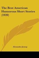 The Best American Humorous Short Stories (1920)