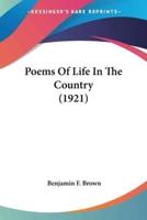 Poems Of Life In The Country (1921)