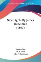 Side Lights By James Runciman (1893)