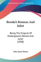 Brooke's Romeus And Juliet