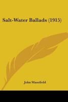 Salt-Water Ballads (1915)
