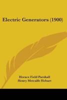 Electric Generators (1900)