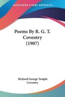 Poems By R. G. T. Coventry (1907)