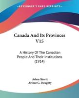 Canada And Its Provinces V15