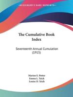 The Cumulative Book Index