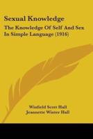 Sexual Knowledge