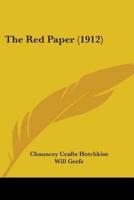 The Red Paper (1912)