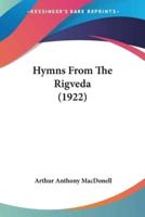 Hymns From The Rigveda (1922)