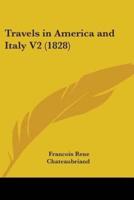 Travels in America and Italy V2 (1828)